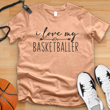 Load image into Gallery viewer, Love My Basketballer Tee
