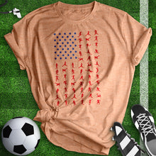 Load image into Gallery viewer, Patriotic Soccer Tee
