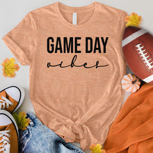 Load image into Gallery viewer, Cursive Game Day Vibes Tee
