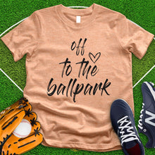 Load image into Gallery viewer, Off To The Ballpark Tee
