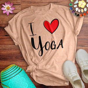 I Love Yoga Tee