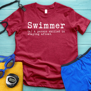 Swimmer Definition Tee