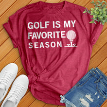 Load image into Gallery viewer, Golf Is My Favorite Season Tee
