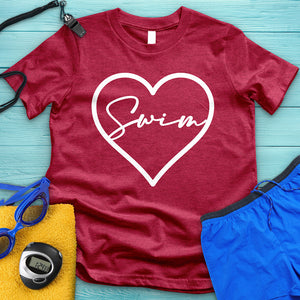 Swim Heart Tee