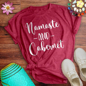 Namaste And Cabernet Tee