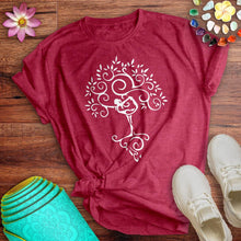 Load image into Gallery viewer, Yoga Girl Tree Of Life Tee
