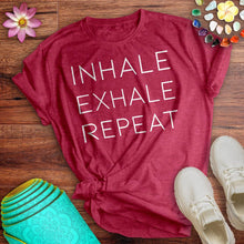 Load image into Gallery viewer, Inhale Exhale Repeat Tee
