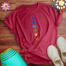 Load image into Gallery viewer, Floral Chakras Tee
