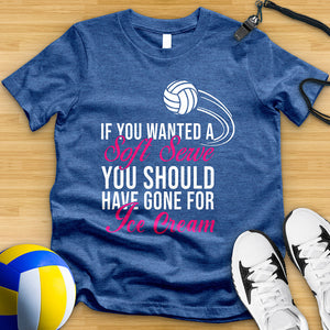 Soft Serve Volleyball Tee