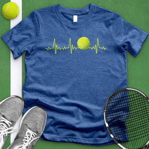 Tennis Ball Heart  Tee