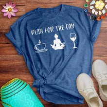 Load image into Gallery viewer, Plan For The Day Yoga Tee
