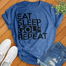 Load image into Gallery viewer, Eat Sleep Golf Tee
