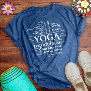 Yoga Typography Tee