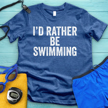 Load image into Gallery viewer, Rather Be Swimming Tee
