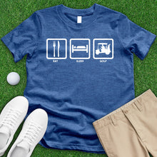 Load image into Gallery viewer, Eat Sleep Golf Square Tee
