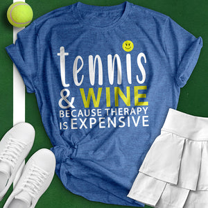 Tennis & Wine Tee