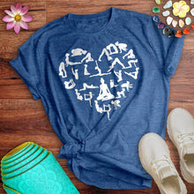 Load image into Gallery viewer, Yoga Heart Tee
