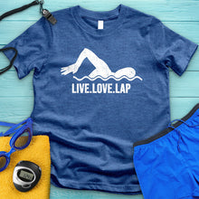 Load image into Gallery viewer, Live Love Lap Tee
