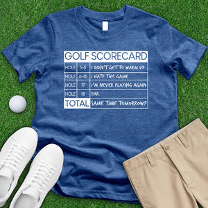 Scorecard Tee