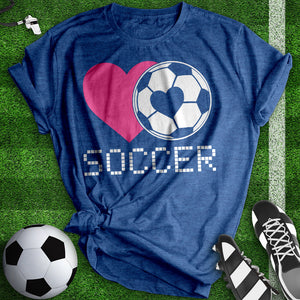 Love Soccer Tee