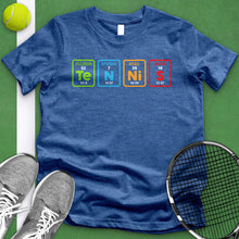 Load image into Gallery viewer, Tennis Periodic Table Tee
