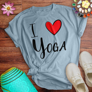 I Love Yoga Tee