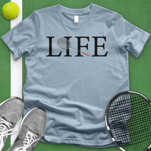 Tennis Life Racket Tee