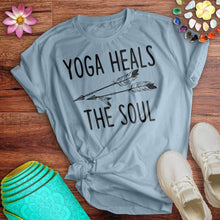 Load image into Gallery viewer, Yoga Heals The Soul Tee
