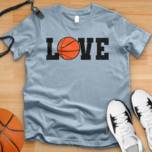 Load image into Gallery viewer, Love Basketball Tee
