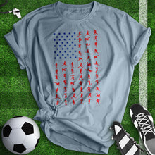 Load image into Gallery viewer, Patriotic Soccer Tee
