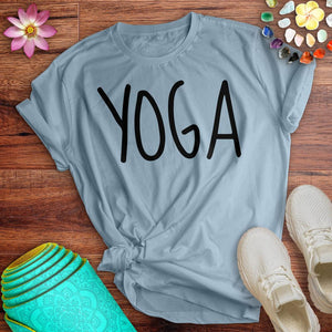 Yoga Font Tee