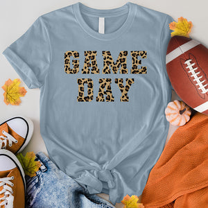 Game Day Leopard Print Tee