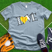 Load image into Gallery viewer, Love Softball Equipment Tee
