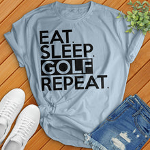 Load image into Gallery viewer, Eat Sleep Golf Tee
