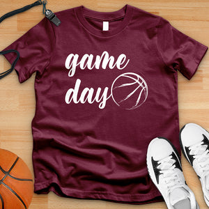 Game Day Basketball Horizontal Tee