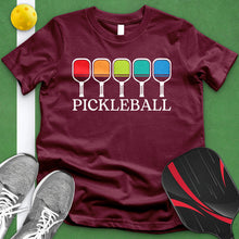 Load image into Gallery viewer, Pickleball Rainbow Tee
