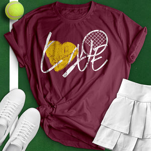 LOVE Tennis Racket Tee