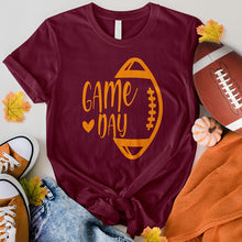 Load image into Gallery viewer, Game Day Vertical Football Tee
