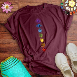 Floral Chakras Tee