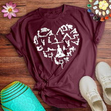 Load image into Gallery viewer, Yoga Heart Tee
