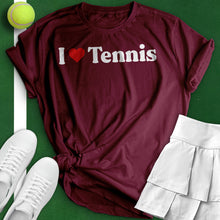 Load image into Gallery viewer, I Heart Tennis Tee
