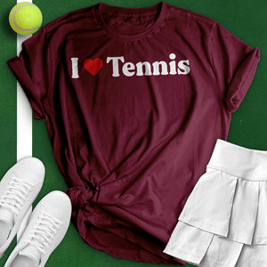 I Heart Tennis Tee