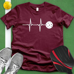 Pickleball Heart Beat Tee