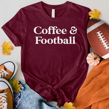 Load image into Gallery viewer, Coffee &amp; Football Tee
