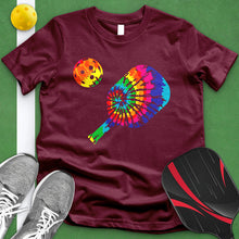 Load image into Gallery viewer, Tie Dye Pickle Ball Tee
