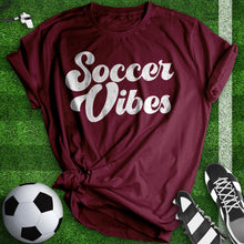 Load image into Gallery viewer, Soccer Vibes Woman Tee
