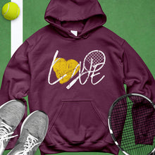 Load image into Gallery viewer, LOVE Tennis Racket Hoodie
