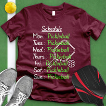 Load image into Gallery viewer, Schedule Pickleball Tee
