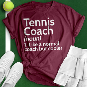 Tennis Coach Definition Tee