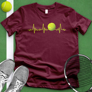 Tennis Ball Heart  Tee